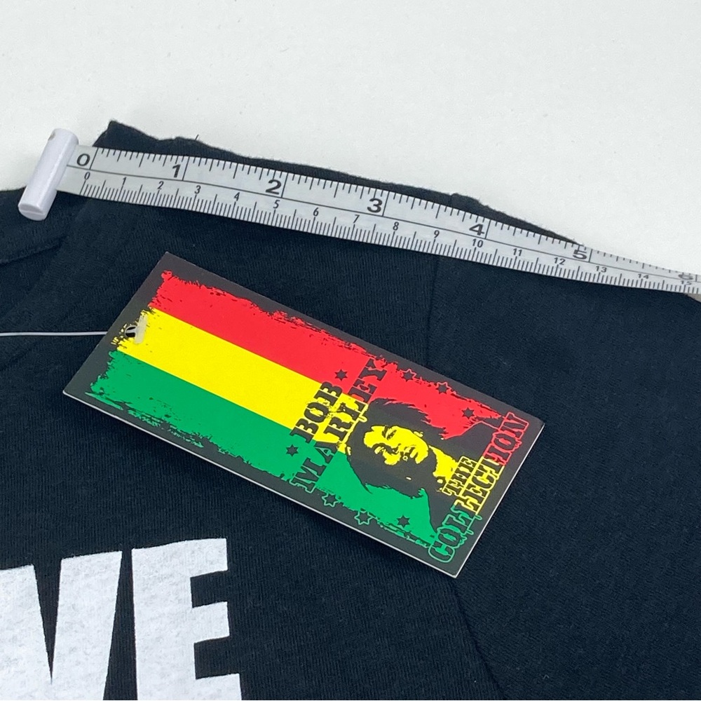 NWT Official Bob Marley One Love Rasta T-Shirt Jamaica Collection Womens S - Picture 11 of 17